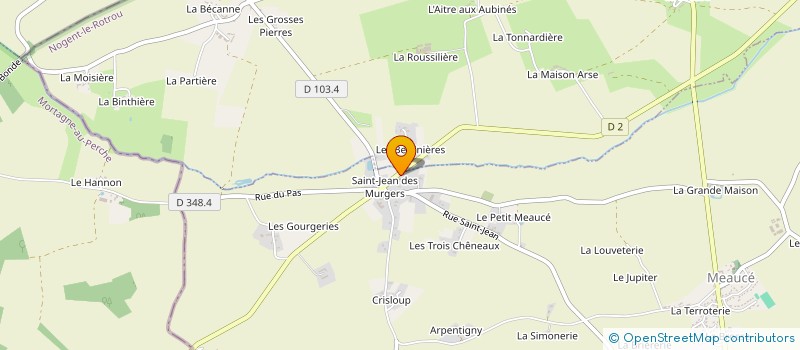 localisation de l'entreprise SCI DU BOIS SEIGNEUR à MEAUCE