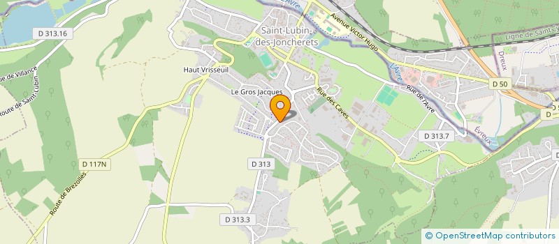 localisation de l'entreprise SCI DU BOIS VENAY à SAINT-LUBIN-DES-JONCHERETS
