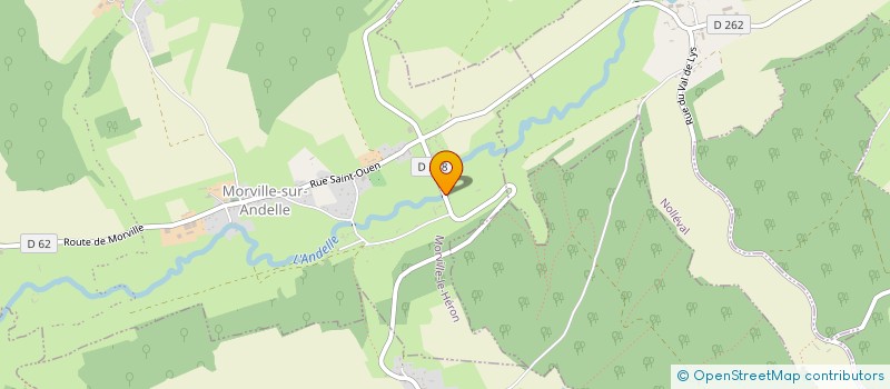 localisation de l'entreprise SCI DU BOIS VENIZE  MORVILLE-SUR-ANDELLE