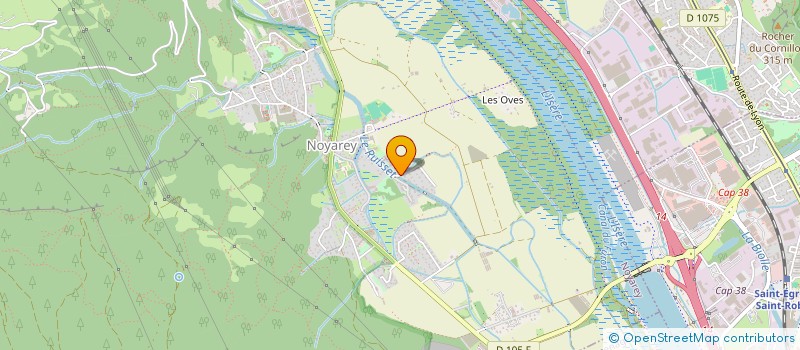 localisation de l'entreprise SCI DU BOIS VERT à NOYAREY