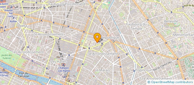 localisation de l'entreprise SCI DU BOIS-VERT  PARIS