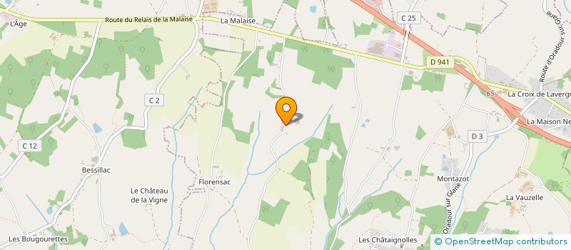 localisation de l'entreprise SCI DU BOISGOURDON à SAINT-VICTURNIEN