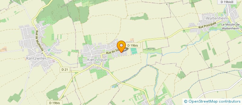 localisation de l'entreprise SCI DU BOLLWERCK  KTZINGUE