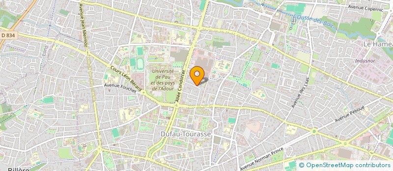 localisation de l'entreprise SCI DU BON ACCUEIL à PAU