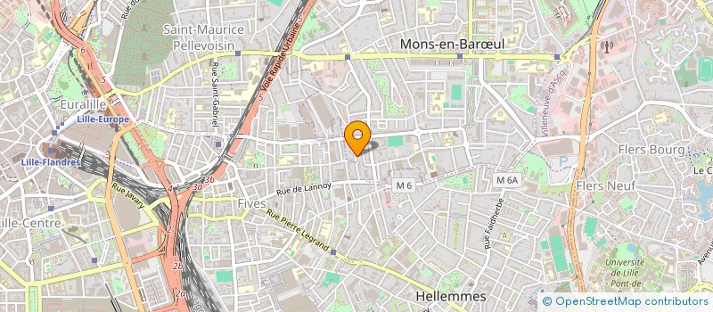 localisation de l'entreprise SCI DU BON GRAIN  MONS-EN-BARUL