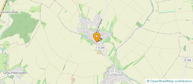 localisation de l'entreprise SCI DU BON MENUISIER  ASCHBACH