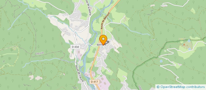 localisation de l'entreprise SCI DU BON PRE  LE SYNDICAT