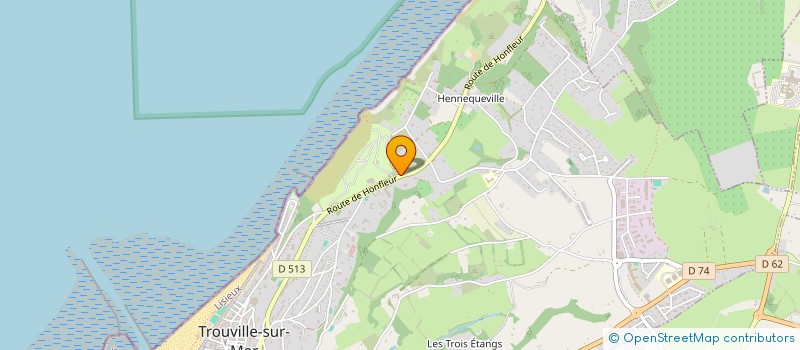 localisation de l'entreprise SCI DU BONBEC à TROUVILLE-SUR-MER