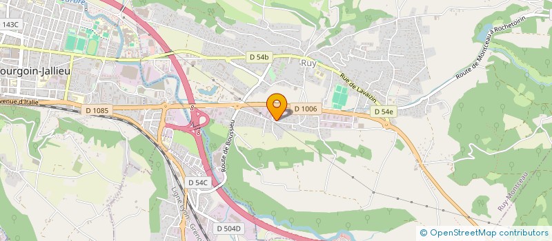 localisation de l'entreprise SCI DU BONGON  RUY-MONTCEAU