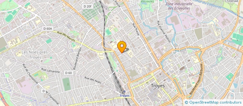 localisation de l'entreprise SCI DU BONHEUR à TROYES