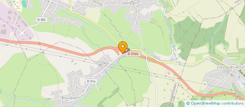 localisation de l'entreprise SCI DU BONHEUR  BEHREN-LES-FORBACH