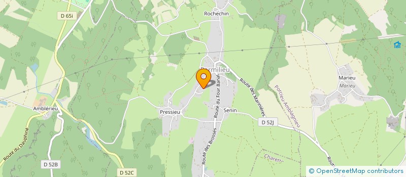 localisation de l'entreprise SCI DU BONHEUR  PARMILIEU