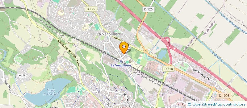 localisation de l'entreprise SCI DU BONHEUR  JOUCAS