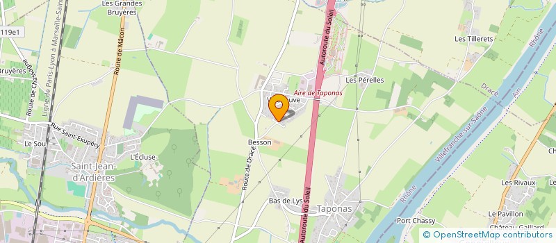 localisation de l'entreprise SCI DU BONTANT  TAPONAS