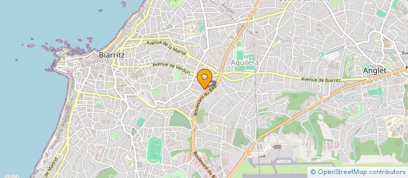 localisation de l'entreprise SCI DU BOOKSTORE à BIARRITZ