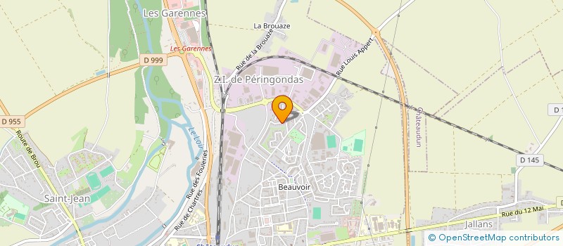 localisation de l'entreprise SCI DU BORD DE L'EAU à CHATEAUDUN