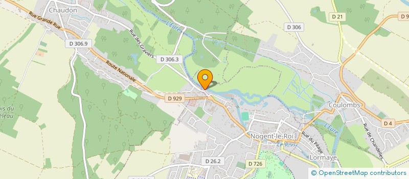 localisation de l'entreprise SCI DU BORD DE L EURE à NOGENT-LE-ROI