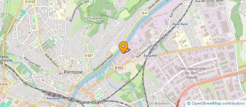 localisation de l'entreprise SCI DU BORD DE L OISE à SAINT-OUEN-L'AUMONE
