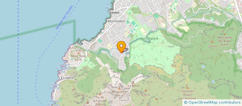 localisation de l'entreprise SCI DU BORD DE L'ORB à MARSEILLE