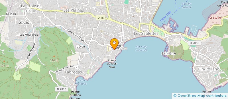 localisation de l'entreprise SCI DU BORD DE MER 2 à LA SEYNE-SUR-MER