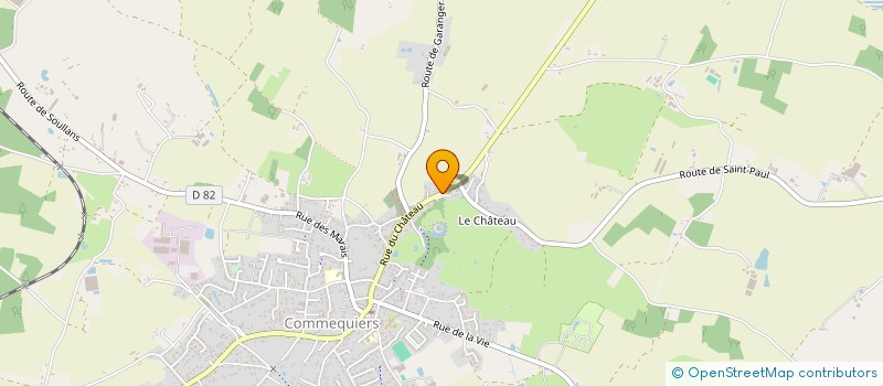 localisation de l'entreprise SCI DU BORD DU LAC  COMMEQUIERS