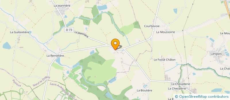 localisation de l'entreprise SCI DU BORDELEAU  NIEUL-LE-DOLENT