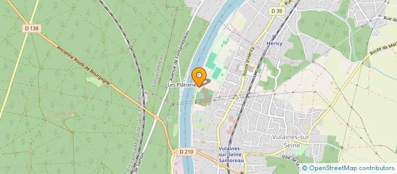 localisation de l'entreprise SCI DU BORDO  SAMOIS-SUR-SEINE