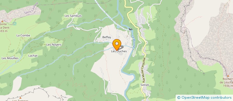 localisation de l'entreprise SCI DU BORNE  GLIERES-VAL-DE-BORNE