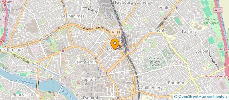 localisation de l'entreprise SCI DU BOS GRAND à TOULOUSE
