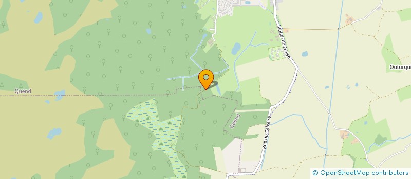 localisation de l'entreprise SCI DU BOSQUET  SAINT-QUENTIN-EN-TOURMONT