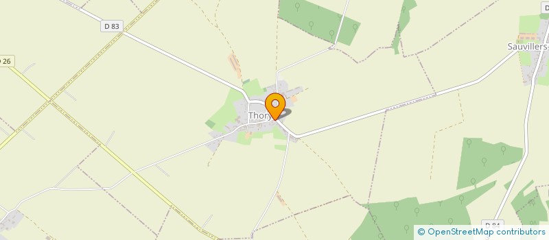 localisation de l'entreprise SCI DU BOSQUET  REMIENCOURT