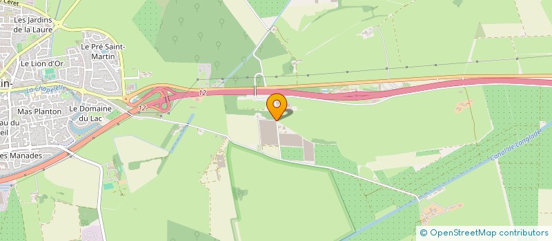 localisation de l'entreprise SCI DU BOSQUET à SAINT-MARTIN-DE-CRAU
