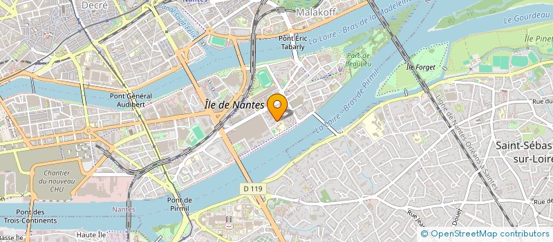localisation de l'entreprise SCI DU BOSSIS à NANTES