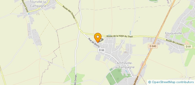 localisation de l'entreprise SCI DU BOSTENNEY  SAINT-PIERRE-DES-FLEURS