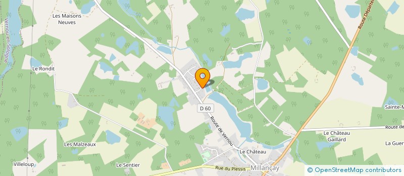 localisation de l'entreprise SCI DU BOUCHAULT à MILLANCAY