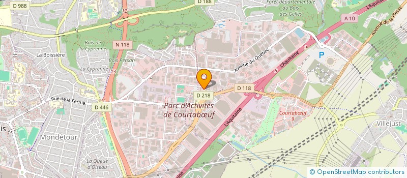 localisation de l'entreprise SCI DU BOUCHER  VILLEBON-SUR-YVETTE