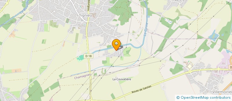 localisation de l'entreprise SCI DU BOUCHET  CHAVANOZ