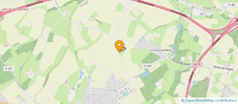 localisation de l'entreprise SCI DU BOUCHET  TRANGE