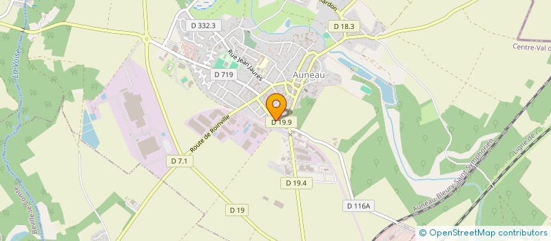 localisation de l'entreprise SCI DU BOUCHET-ROUSSEAU à AUNEAU-BLEURY-SAINT-SYMPHORIEN