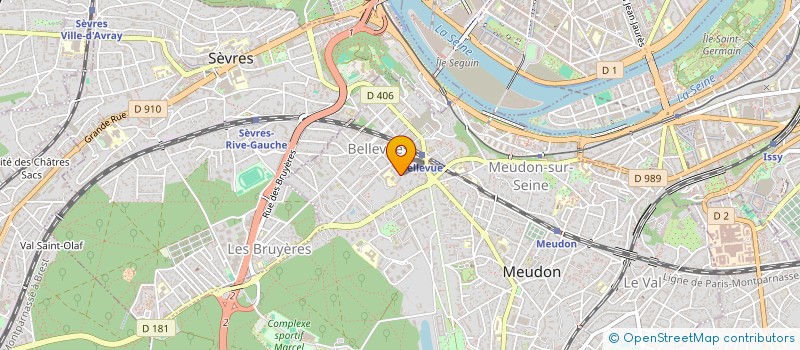 localisation de l'entreprise SCI DU BOUFFADOU à MEUDON