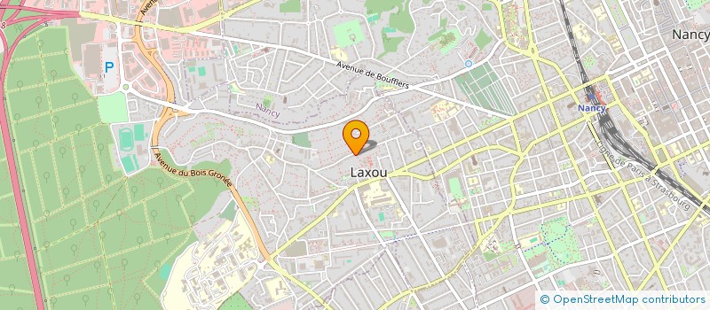 localisation de l'entreprise SCI DU BOULEAU  LAXOU