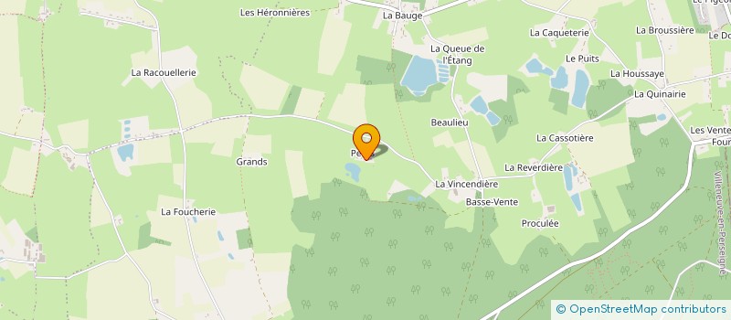 localisation de l'entreprise SCI DU BOULEVARD  VILLENEUVE-EN-PERSEIGNE