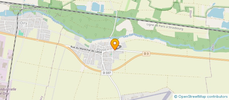 localisation de l'entreprise SCI DU BOULEVARD  AY-CHAMPAGNE