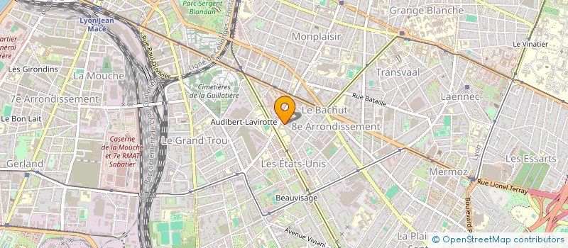 localisation de l'entreprise SCI DU BOULEVARD  LYON