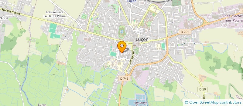 localisation de l'entreprise SCI DU BOULEVARD DE L'AUMONERIE à LUCON