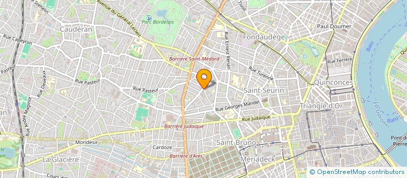 localisation de l'entreprise SCI DU BOULEVARD WILSON NO 186  BORDEAUX