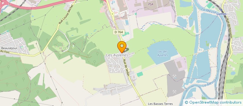 localisation de l'entreprise SCI DU BOUR  VILLERS-SEMEUSE