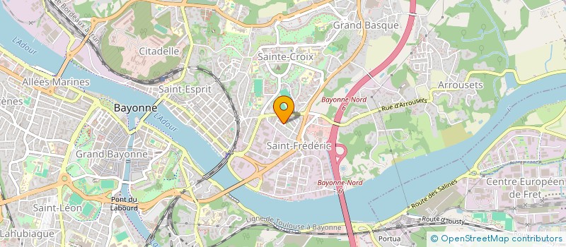 localisation de l'entreprise SCI DU BOURA à BAYONNE