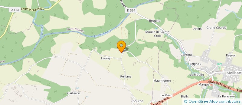 localisation de l'entreprise SCI DU BOURDIOU  CARCARES-SAINTE-CROIX