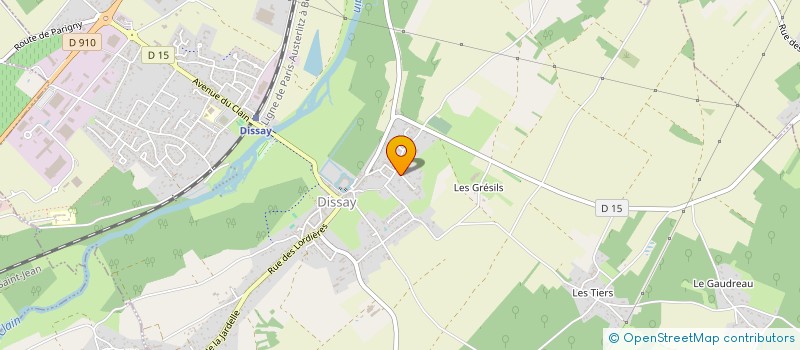localisation de l'entreprise SCI DU BOURDON à DISSAY